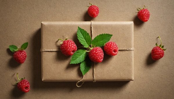 Sublimez vos cadeaux avec le papier kraft vergé framboise