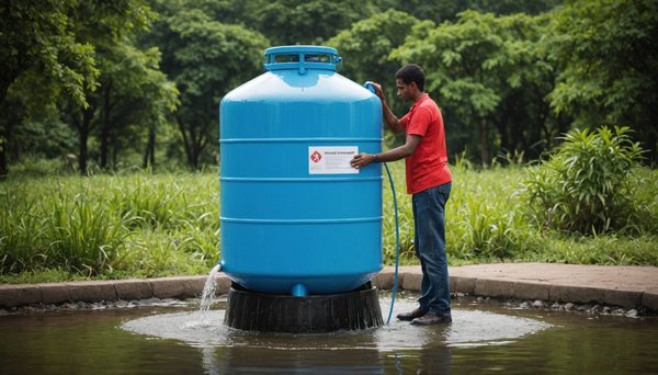 Récupérateur d'eau 2000 litres : économisez et préservez la nature !